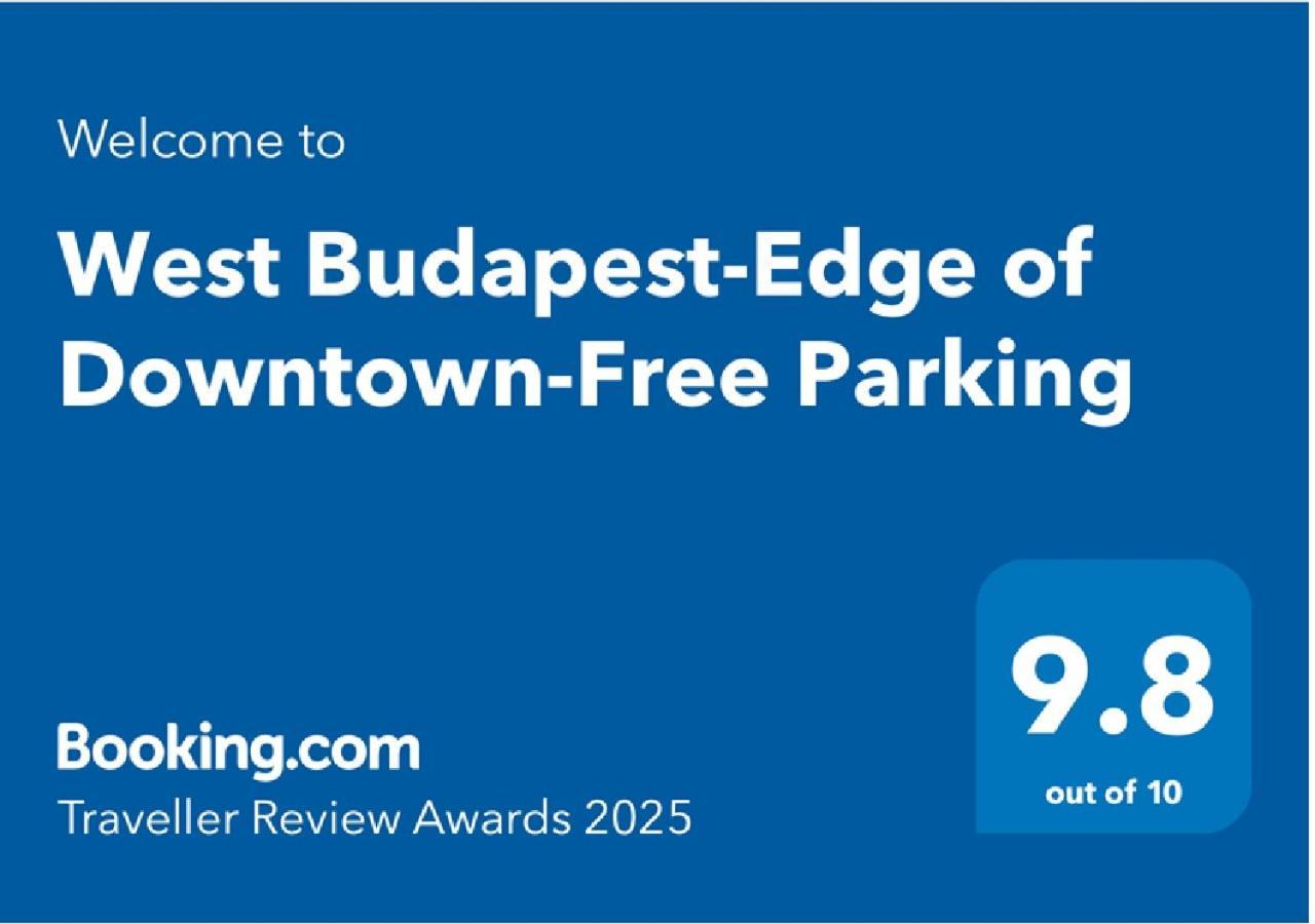 West Budapest-Edge Of Downtown-Free Parking Buitenkant foto